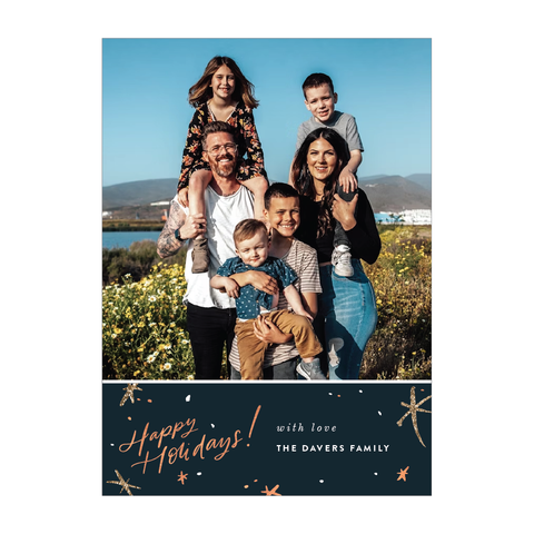 holiday sparkle holiday card