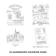 maryland coloring book: digital edition