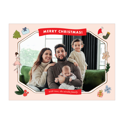 winter wonderland holiday card