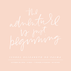 adventure beginning custom kids art print