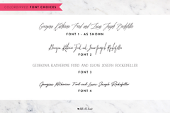 Colordipped - Customizable Wedding Invitation Set