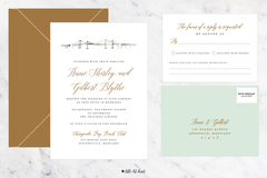 Landmark Collection - Customizable Wedding Invitation Set