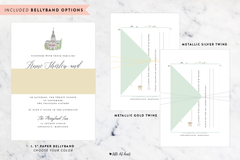 Landmark Collection - Customizable Wedding Invitation Set