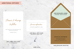 Landmark Collection - Customizable Wedding Invitation Set