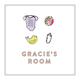 mod nursery custom kids art print