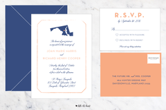 State Love - Customizable Wedding Invitation Set