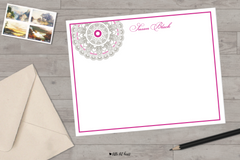 lace wheel stationery